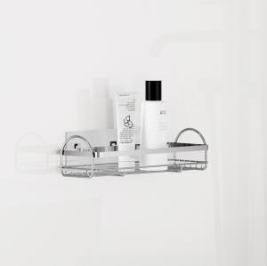 China stainless steel Easy Install Wall-Mounted Shower Caddy Space-Saving Organizer Rack for Bathroom shower organizers factory