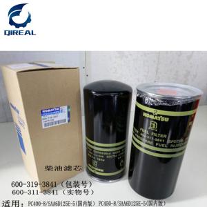 China PC400-8 PC450-8 Excavator Fuel Filter 600-319-3841 factory