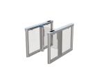Automatic Opening Swing Barrier Turnstile Artificial Marble High Security