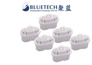 China OEM Brita Water Filter Pitcher Replacement Filters LFGB Testing Approval Food Grade Material factory