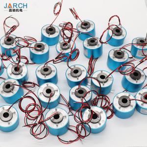 China Aluminium Alloy Through Hole Slip Ring 50mm Bore 4 Rings 10A IP51 factory