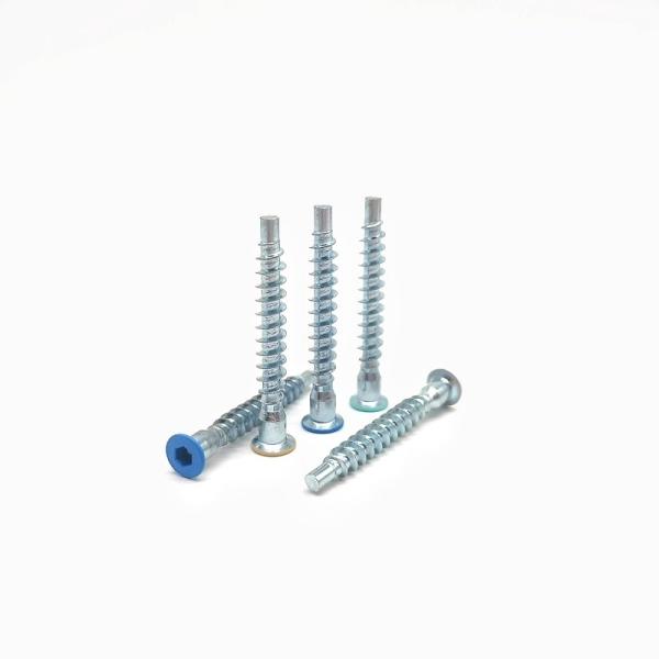 China Coaster Straight Countersunk Self Tapping Screw Countersunk Hexagonal Socket Roller factory