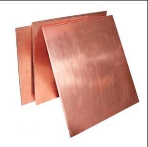 China Half Full Hard Copper Sheet Strip Heat Dissipation 0.1-80mm 2000 X 1000 2400 X 1200 factory