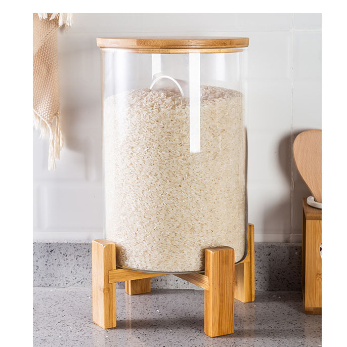 24 X 11.5cm Wooden Food Container 150ml Wooden Plant Stand Bottle Holder