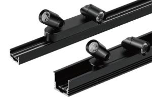 China 2W Dual Head Mini LED Linear Lighting Spot Light 360 Degree Direction Adjustable factory