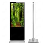 2020 55inch smart waterproof standing advertising system videoo player totem