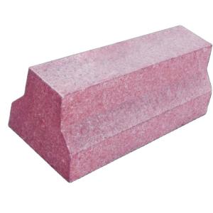 China 75% Al2O3 Content Refractory Chrome-corundum Fire Block Brick for Reheating Furnace Skid Rail factory