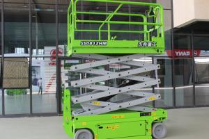 China SS0812EM Electric Man Lift , Electric Hydraulic Scissor Lift 0.9m Platform Extendable factory