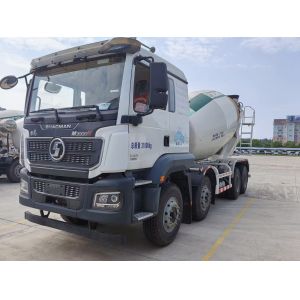 2021 XCMG 12cbm Used Concrete Mixer Truck With Shacman Chasis WP8.340E51 Engine