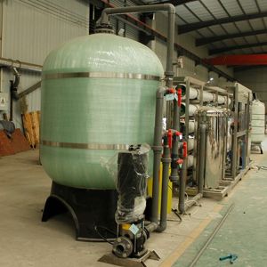 Producing Fresh Water Function with Water Purification Equipment and Salt