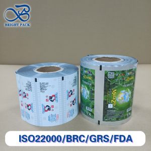 China Eco-Friendly Granule Packaging Film Roll 3-Layer Puncture-Resistant PE/PP/PET Material  ISO & FDA Certified Tear-Resistant Food Grade Film on sale