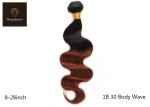 16inch 1b 30 Colored Weave Bundles Non Toxic Color 2 Hair Bundles