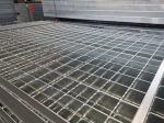 Anti Slip Perforated Stair Treads Steel Grating Hot Dip Galvanized 65X5mm