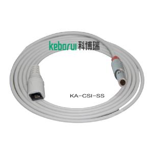 China CSI Criticare Blood Pressure Monitor To Smiths IBP Cable 3.2 Meter factory