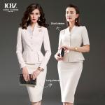Formal Office Suites Women Suits Dress Skirt Office Formal Dress NO Hooded Two