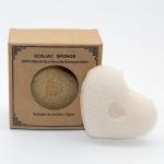 Vegan Konjac Gentle Skin Exfoliating Sponge Makeup Remover For Eczema Skin