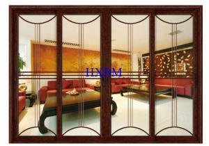 China Multi Color Exterior Sliding Doors , Sliding Screen Door For Residential Building factory
