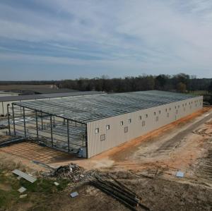 China Commercial Metal Storage Buildings Steel Structure Workshop Factory factory