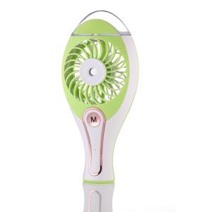 China Novelty gifts Rechargeable Mini mist cooling air mist fan ultrasonic mist water spray humidifier stand fan factory