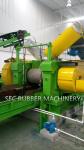 CE Approved Two Roll Rubber Waste Recycling Crusher Machine