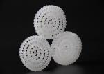 Virgin HDPE Material MBBR Bio Media White Color And 25*4mm Size High Surface