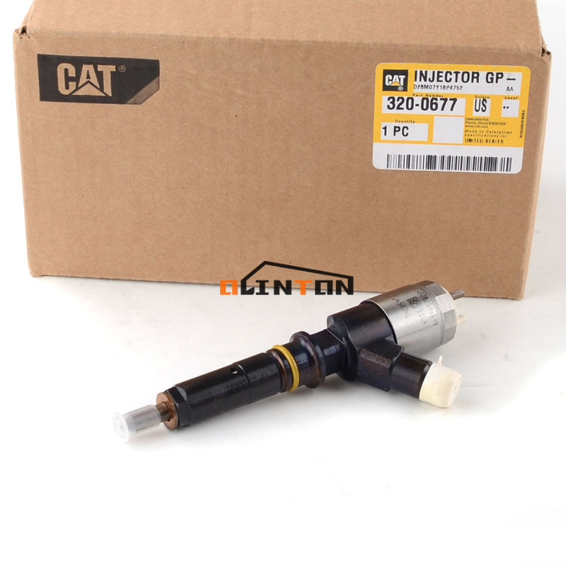CAT 323D Excavator Engine Parts 2645A746 Fuel Pump and 320-0677 Fuel Injector Nozzle