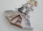 Sliver Aluminum 9cmx5.5cm Curtains Pipe Holder