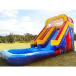 Inflatable Toys Accessories Water Slides 22'H Purple Crush Inflatable Water