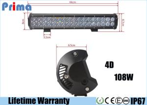 China 4D Lens Off Road 18 Inch Cree LED Car Light Bar DC 9V- 32V Cool White 6000K factory