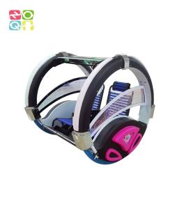 China 360 Degree Arcade Video Game Machine Rotating Car 2 Seats For Outdoor Park factory