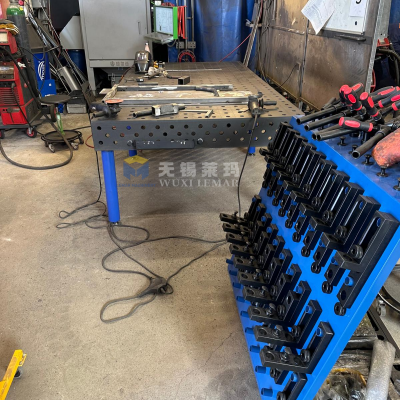 Modular D28 Welding Table with Flexible Clamping Options