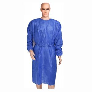 China OEM AAMI Level 2 Non Sterile Disposable Isolation Gowns factory