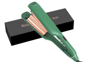 China Deep Wave 54W Ceramic Hair Curler 2 Barrels Salon 2 inch ceramic flat iron factory