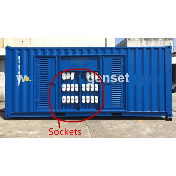 China 50Hz 1500rpm 460V 600kva ISO Container Electricity Station factory