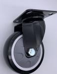 5'' 6'' 8'' 360 Degree Swivel Top Plate TPE Tread Black Caster