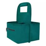 Portable Tote Storage Coffee Delivery Bag , 10*7 Inch Custom Coffee Cup Sleeves