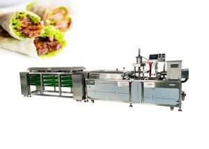 China Automatic Adjustable Arabic Bread Making Machine 1400pcs/Hour factory