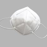 Disposable Nonwoven 5 LayersKN95 Dust Mask , Folding N95 Mask Half Without Valve