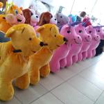 Hansel indoor kids ride used stuffed animals battery powered animal toys