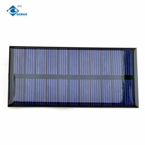 China Mini Epoxy Solar Panel ZW-89425 Epoxy Resin Solar Panel 5.5V 90mA Bluetooth Speaker Solar power on sale