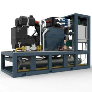 China 3 Phase Biogas Combined Heat And Power Systems 220KW 400V / 230V High Reliability factory