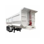 3 Axles 60t-80t Tipping Dump Truck Semi Trailer Hydraulic Tipper Truck Trailer