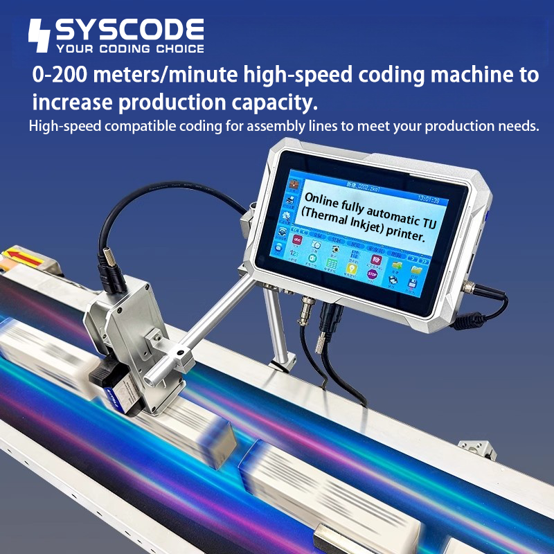 Syscode H200 Industrial Thermal Inkjet Printing System - Linux OS, Cortex-A7