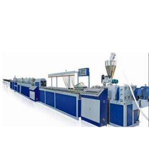 WPC Plastic Profile Extrusion Plastic Manufacturing Machines For Windows