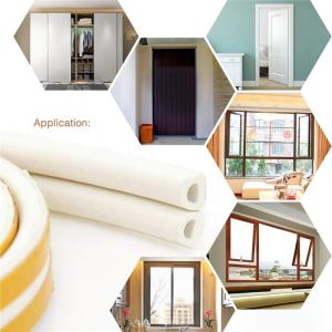 Self Adhesive Insulation Noise Blocking Epdm Foam Rubber Weather Stripping