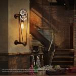 Bar cafe pub bedroom livng room stair villa E27 Edison Bulb Loft Bicycle wall
