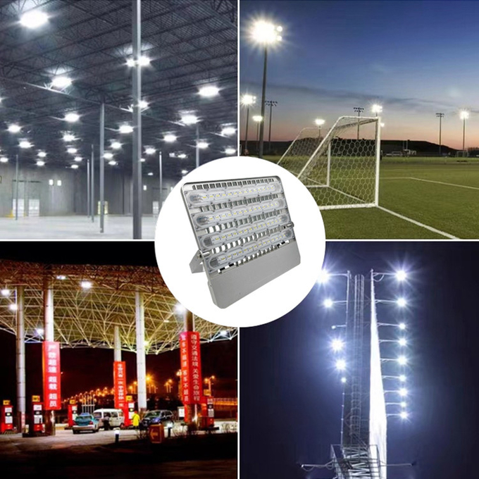110W 220W Exterior Led Stadium Lighting Flood Light Fixtures For Basketball Court