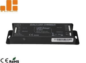 China Aluminium Alloy Shell LED DALI Dimmer , Max 6A*2CH Output LED Driver Dimmer factory