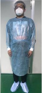 China polyethylene film L1 L2 Disposable Theatre Gowns factory