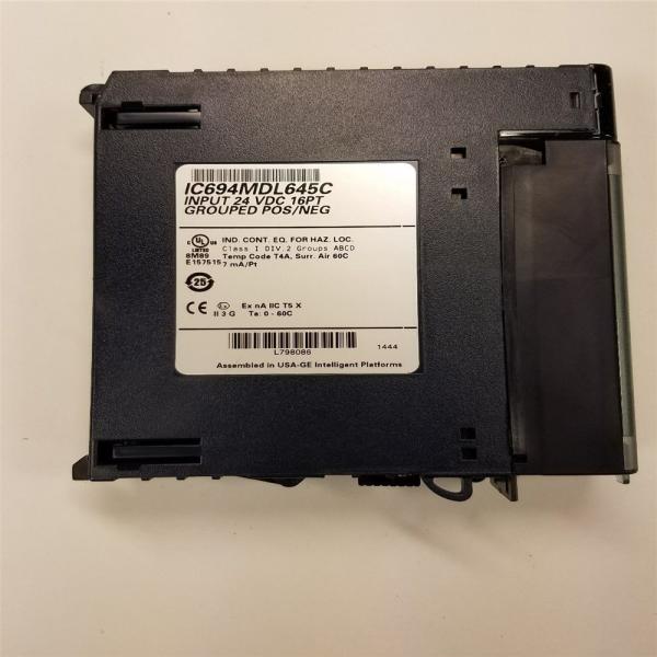 China Original GE Discrete Input Modules 24 VDC Input Neg Pos Logic 8 Points IC694MDL634 factory